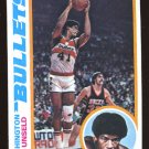 Wes Unseld 1978-79 Topps # 7 Center Washington Bullets