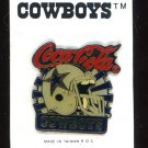 Coca-Cola Dallas Cowboys Pin Mid 80's