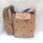 UB243  Lavender dotted Handbag