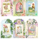 Vintage Easter Children Tags - Digital Download ONLY