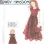 9946 Simplicity -Daisy Kingdom Dress Pattern for Girl 7-8-10 & her 18” Doll