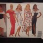 Misses Classic -Off Shoulder sleeveless Dress Butterick Pattern 6645 sz.6-12