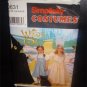 Wizard Of Oz Childrens size 3,4,5,6,7,8 Costume Pattern for Dorthy- Wicked Witch - Glinda . Uncut
