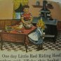 Vintage Little Red Riding Hood (Whitman) Hardcover Sweet Illustrations