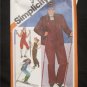 VINTAGE SIMPLICITY Winter  SKI SUIT, Jacket ,Pants ,Leg Warmers  SEWING PATTERN 9785