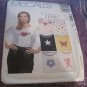 McCall's Sewing Pattern 7992 Pullover Top With Applique Designs Sizes 4-14