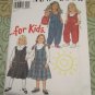 Sewing pattern New Look # 6331 Size 3 to 8 Girls Jumper, Jumpsuit