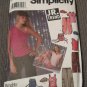 Simplicity 5274 sewing pattern for juniors (teen) pants, knit tops, cap and back-pack
