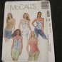 McCall's 4026 Misses Lined shoulder strap bra top sewing pattern size 4,6,8,10