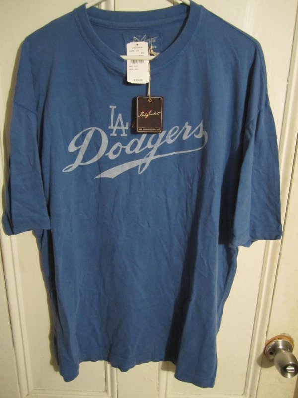 Red Jacket Los Angeles Dodgers Vintage Screen T-Shirt Size XXL New w/ tags