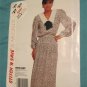 McCalls Sewing pattern 3457 Pullover Dress Bow tie and Belt Size 12-14-16 uncut FREE SHIPPING