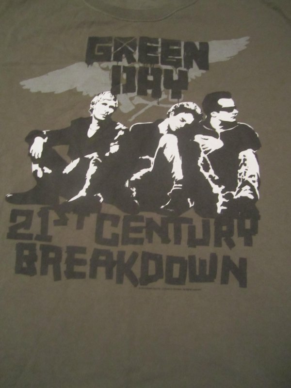 Green Day (punk band) T- Shirt Size 2XL XXL