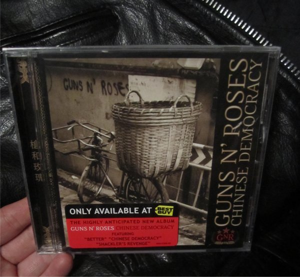 Guns N Roses Chinese Democracy Cd 14 Tracks New Sealed Hair Band Metal 6322