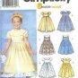 Simplicity 7120 6 made easy girls dress sewing pattern size 3,4,5,6,7,8