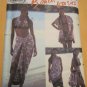 Pattern 2474  Misses Beach Wear Bikini Wrap,Halter top,Skirt or Dress, JacketSize 6 8 10 12 14 16