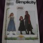Child and Girls Jumper and Bag Simplicity Pattern 7298
