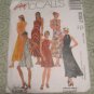 Mc Calls Sewing pattern 9357 Halter Dress Bias Dress in two Lengths Size 4,6,8