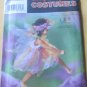 Girls Fairy Costume Simplicity 8838 size 3 4 5 6 7 8 Halloween Pattern Dress Bloomer Headband Wings