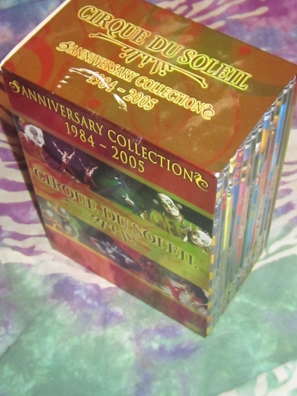 Cirque Du Soleil Anniversary Collection (1984-2005) 12 DVD Set