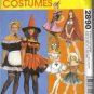 McCalls 2890 Sexy Costumes Witch French Maid Saloon Girl Riding Hood Nurse Country Girl  UNCUT