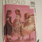 McCall's 6887 Child's Alicyn Wedding party flower girl Girls Tied Overskirt dress