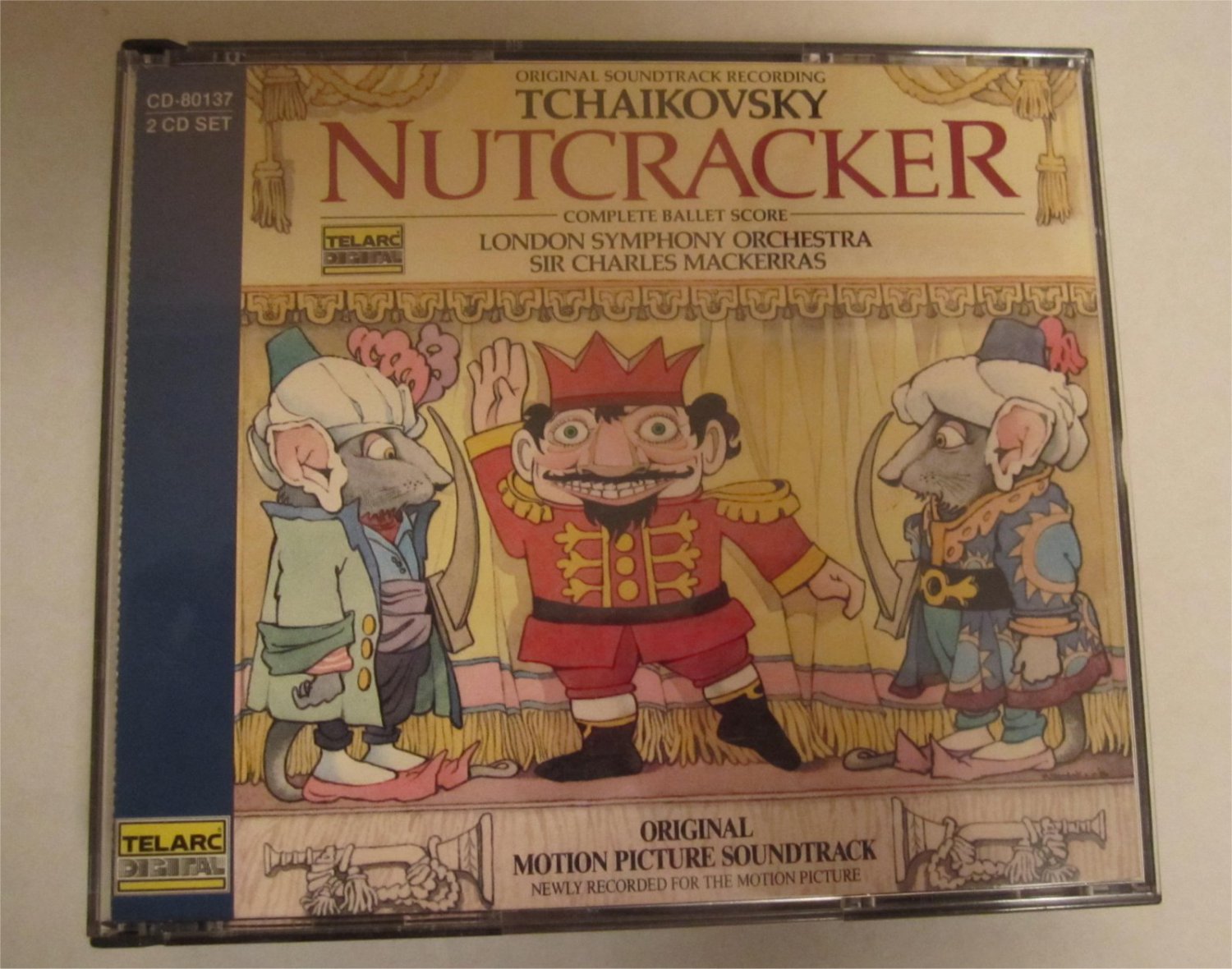 Nutcracker Original Soundtrack Recording (2CD, 1986) Tchaikovsky