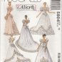 Wedding Bridal Bridesmaid Gowns Dress Victorian Style 5804 McCalls size 6 Free Shipping