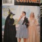 Simplicity Costume The Wizard of Oz-Dorothy,Mean Witch,Good Witch  Misses Size 12,14,16