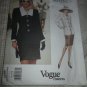GIVENCHY designer 1298 Pattern VogueMisses Skirt Jacket size misses 12,14,16