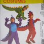 McCalls Toddler Childs Dinosaur Dragon Halloween Costume Pattern 2335 Child Size 3-4 FREE SHIPPING