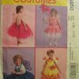 McCalls M5950 Toddler/Girl No Sew Fairy Costume & Tut Size 1,2,3