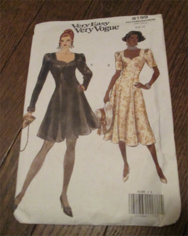 Simplicity Sewing Pattern 8345 Misses' Flared Dresses, Size H (6 8 10) :  Amazon.in: Home & Kitchen