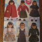 Uncut Butterick 5110 Doll Clothes Pattern for 18" Size Girl Dolls