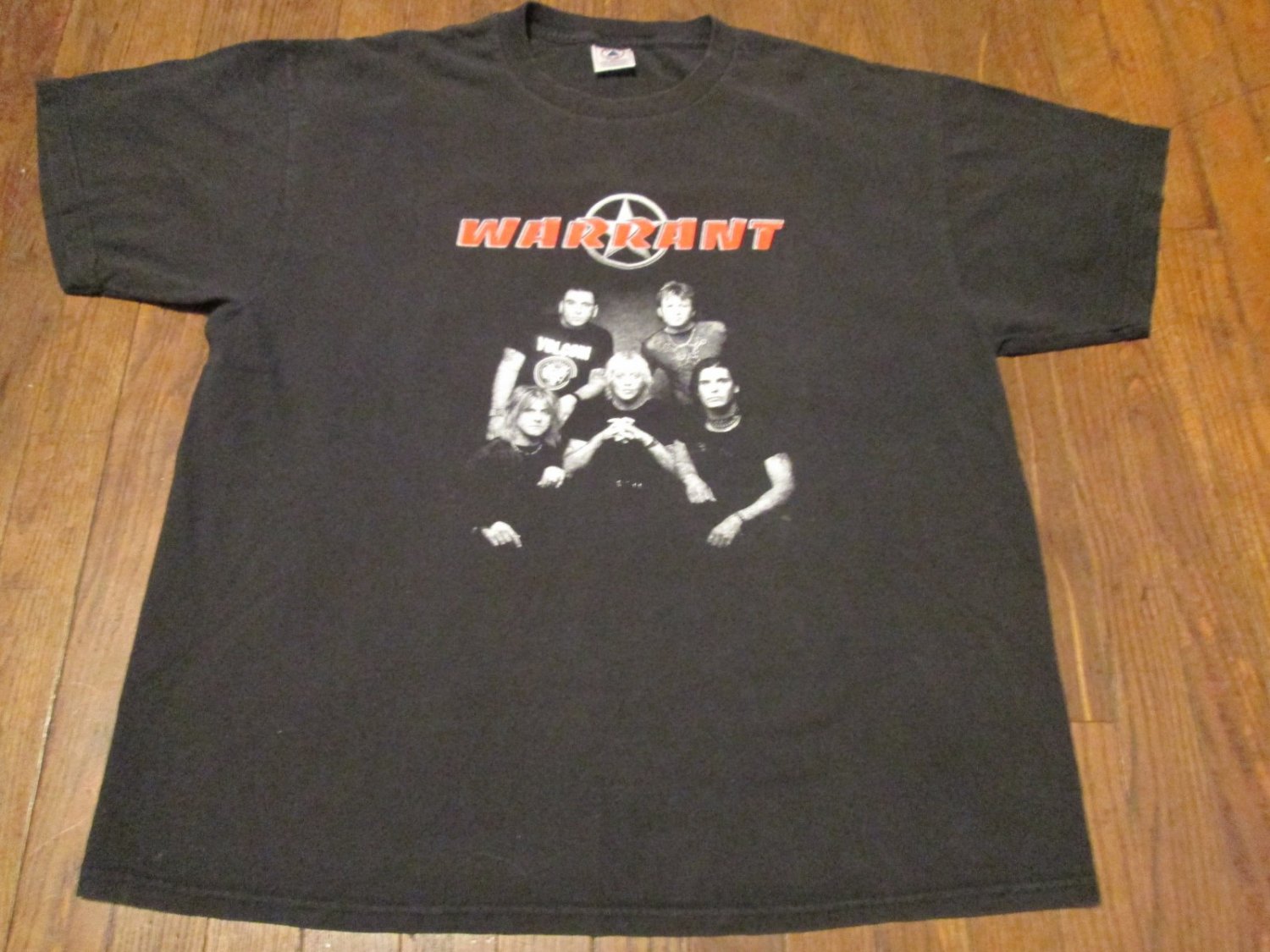 RARE 1989 Warrant Vintage 80's Down Boys Tour Concert T-Shirt Glam Hair ...