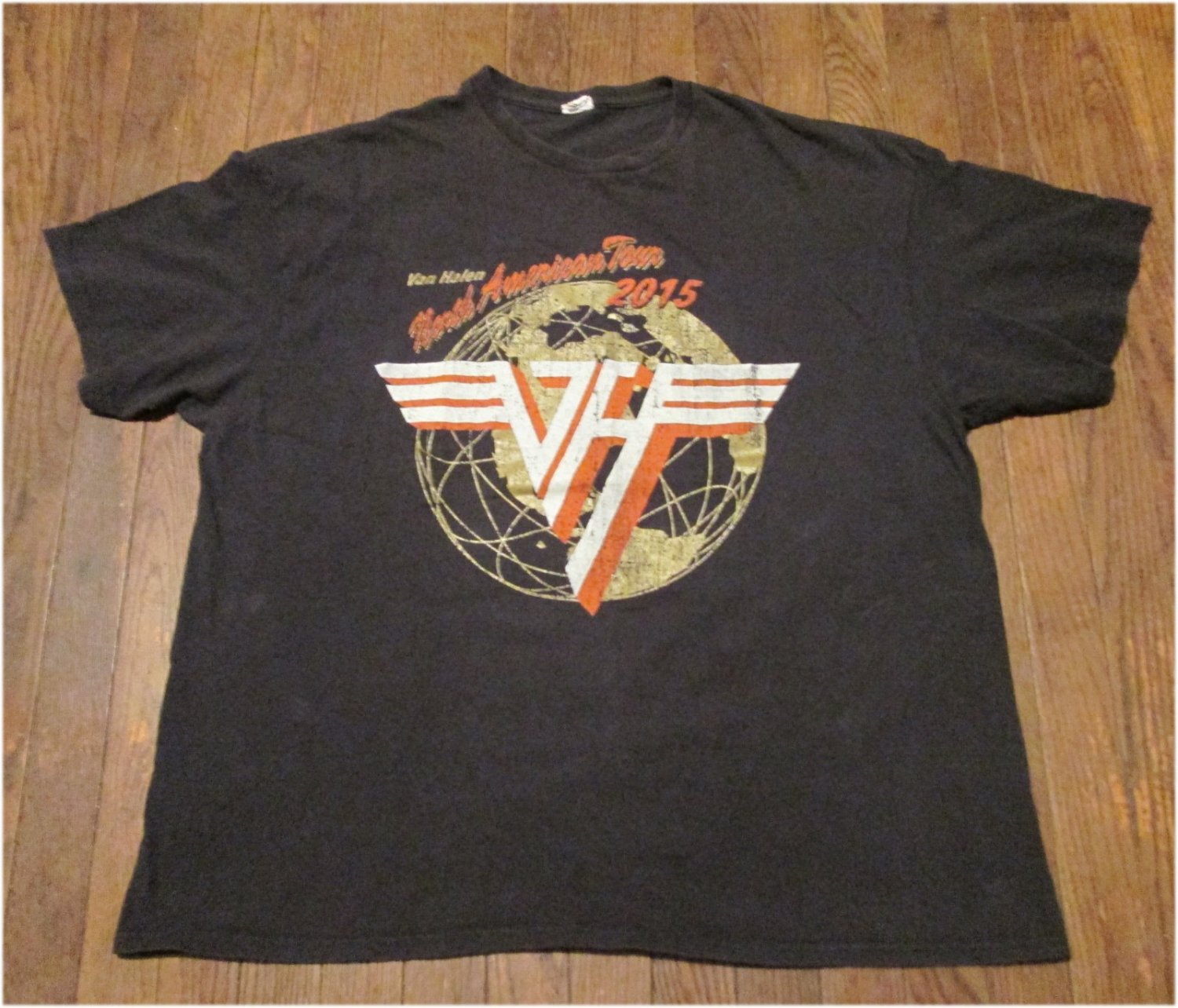 van halen 2015 tour shirts