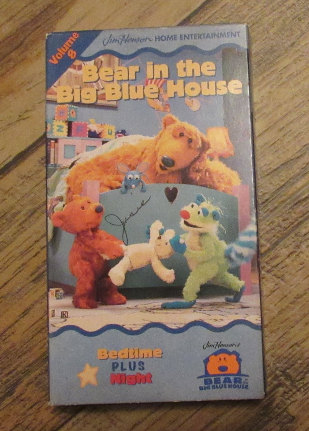 Bear In The Big Blue House Volume Bedtime Plus Night Vhs Jim Henson ...