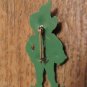 1950's Plastic Leprechaun Pin St. Patrick's Day Brooch St. Paddy's Jewelry FREE SHIPPING