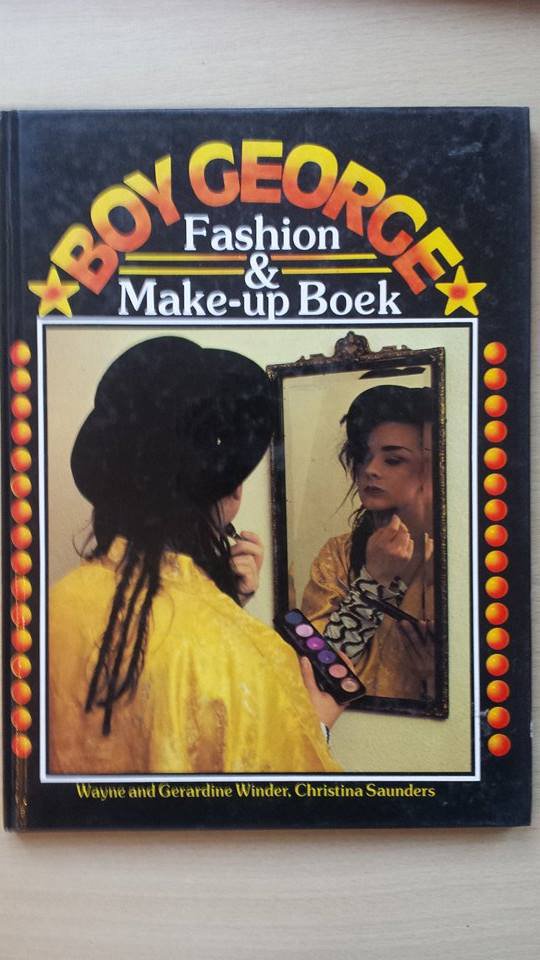 Boy George The Culture Club 80s Fashion & Make-Up Boek DUTCH FREE