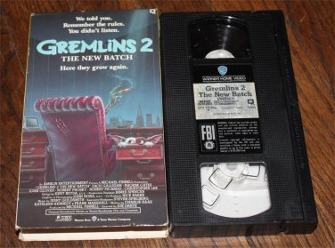 Gremlins 2 The New Batch VHS 1990 on sale New Sealed