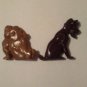Kellogg&acirc;��s Cereal Premium 1950&acirc;��s Lady and the Tramp Walt Disney Figurines