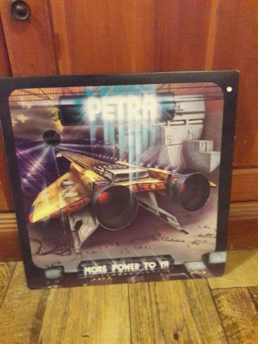 PETRA More Power To Ya 12"  Vinyl Record 1982 Album Christian Rock FREE SHIPPING