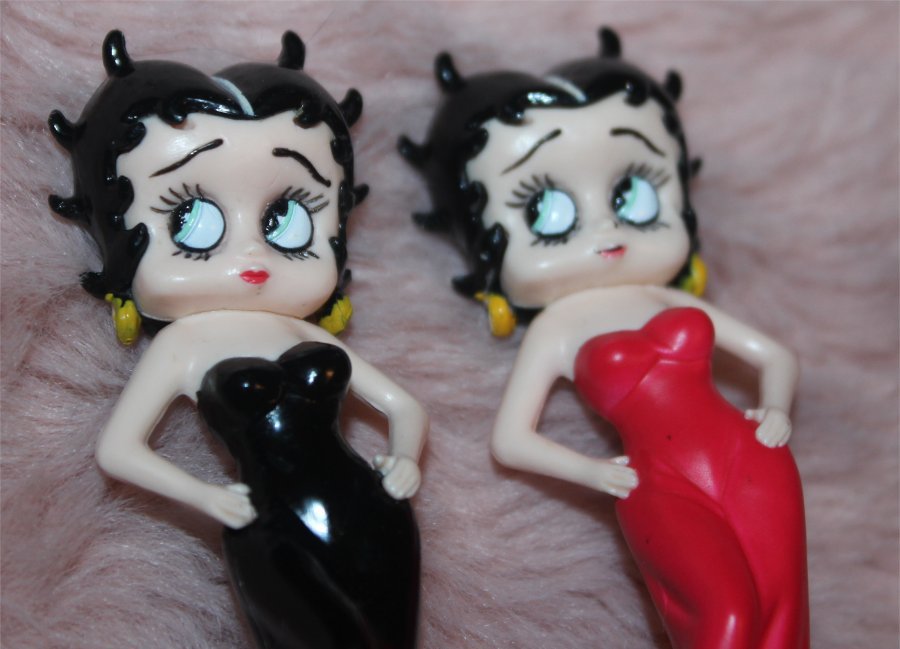 betty boop plastic figures