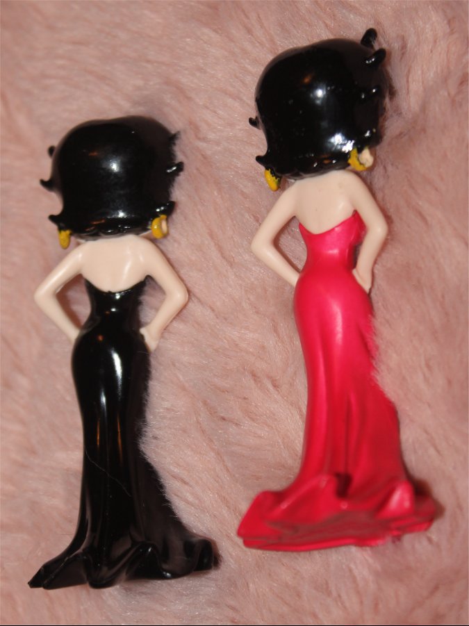 betty boop plastic figures