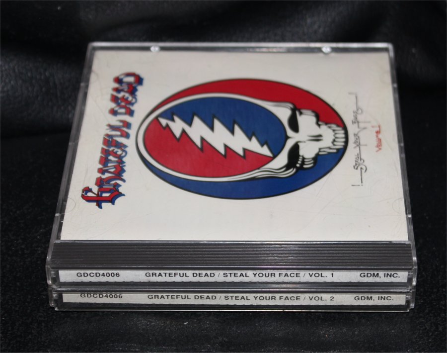 Grateful Dead Steal Your Face Volume 1 Volume 2 CD FREE SHIPPING