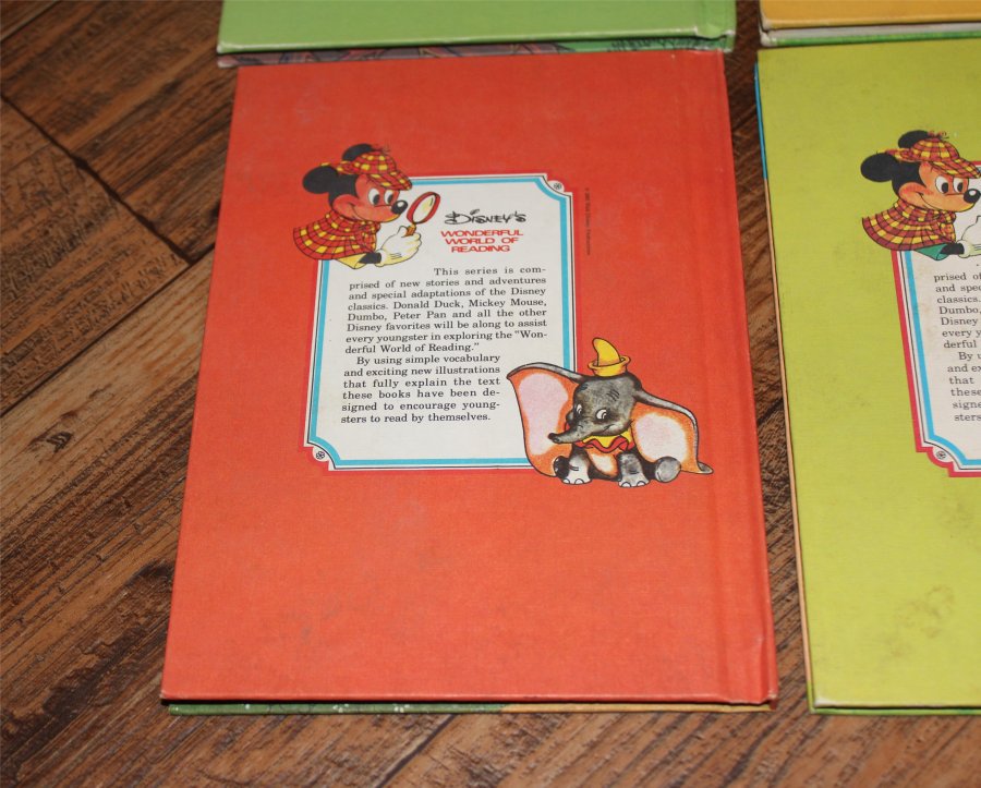 Walt Disney Brer Rabbit Song of the South Hardcover 4 Books Lot