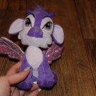 2008 NEOPETS 7" Faerie Ixi Deer Plush Plushie Stuffed Animal Purple FREE SHIPPING