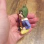 Two Cute Vintage Pixie Elf Figures FREE SHIPPING