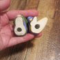Two Cute Vintage Pixie Elf Figures FREE SHIPPING