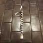 NWT Anthony Jacobs Oxidized Stainless Steel Men's Cuban Link Chain Bracelet