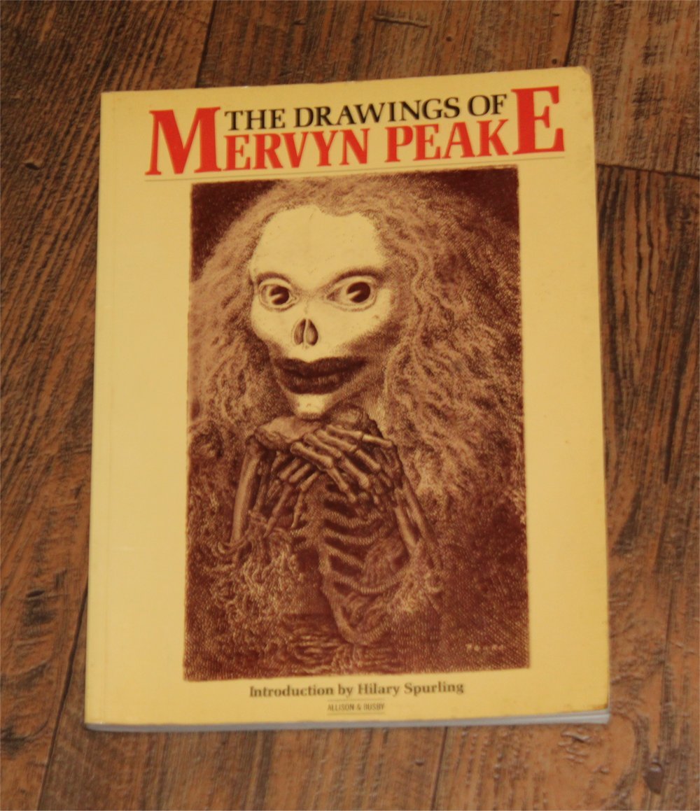 RARE The Drawings of Mervyn Peake Softcover Book (illustration ...